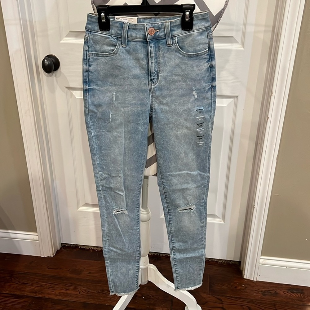 So high rise make jegging, size 3/26W